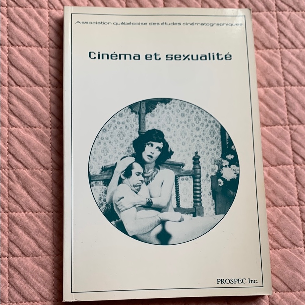 LIVRE VINTAGE - Essaie - Cinéma et Sexualité - Francais